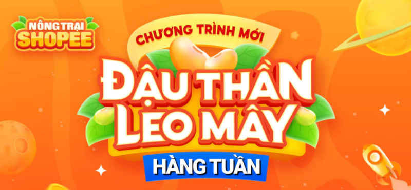 Hướng dẫn chơi game Shopee Đậu thần leo mây