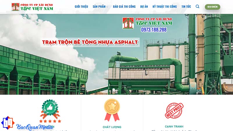 dịch vụ viết content ho web thi công mặt đường