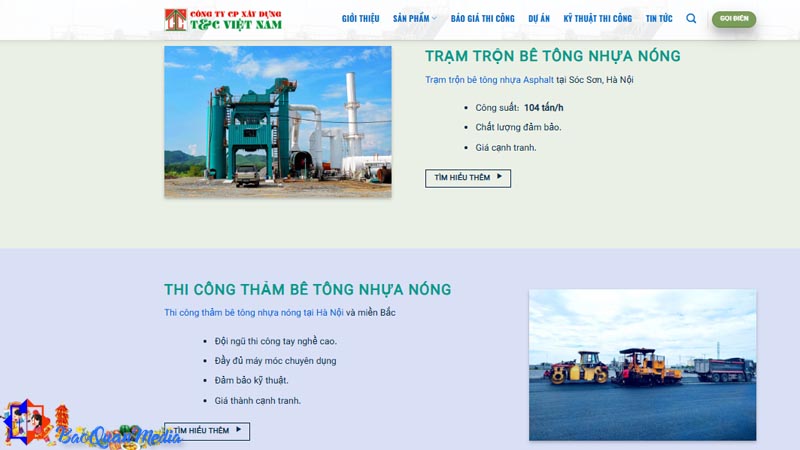 Tầm quan trọng của viết content cho web thi công Asphalt và trạm trộn bê tông nhựa