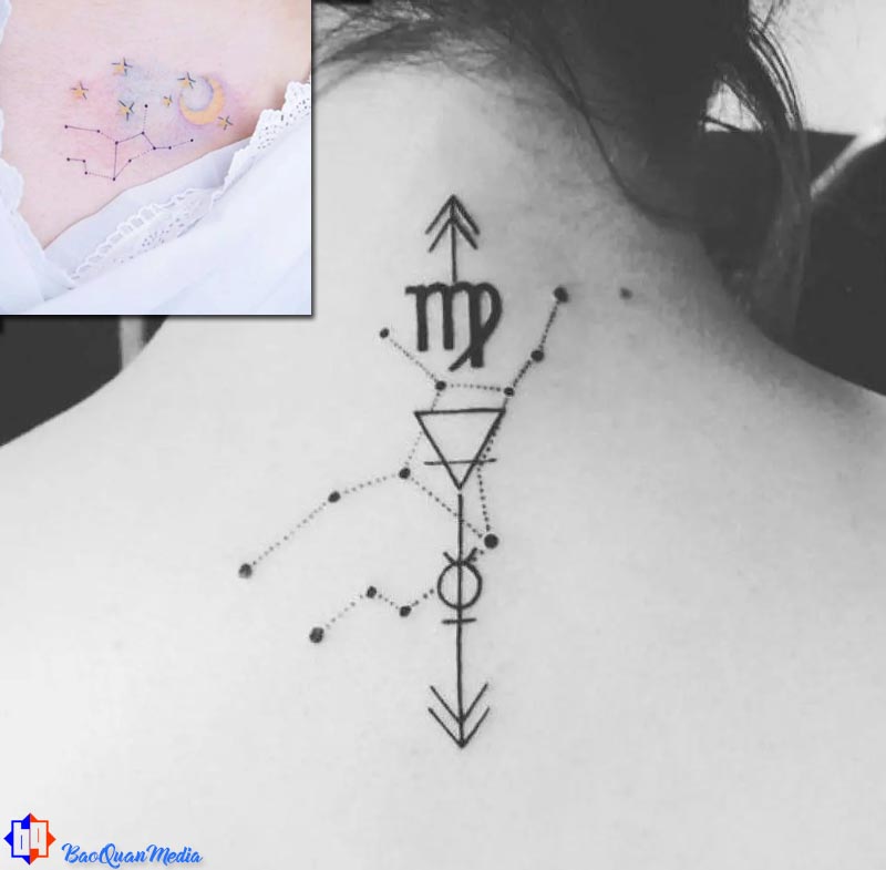 các hình xăm tối giản, nhỏ nhắn 