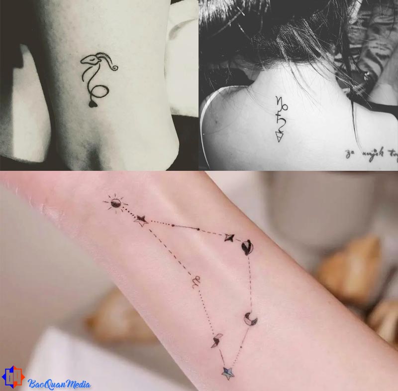 Hình xăm bứt phá cho cung ma kết