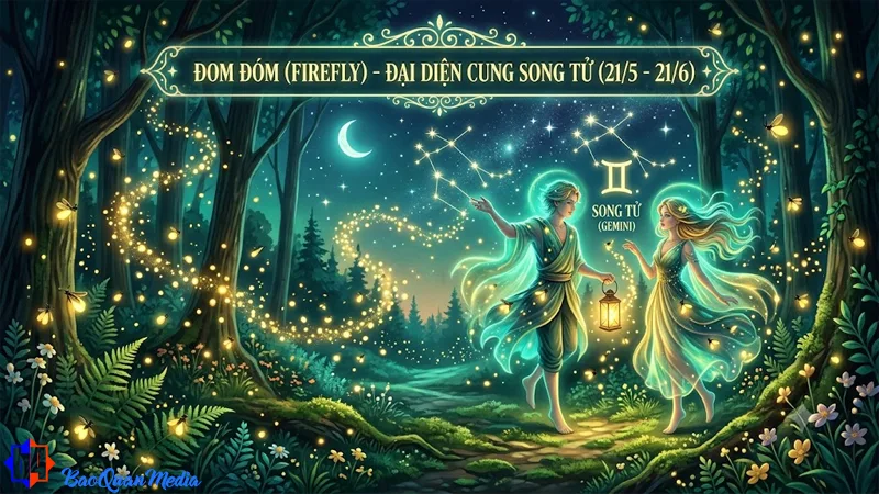 Cung Song Tử (21/5 - 21/6) - Đom đóm (Firefly)