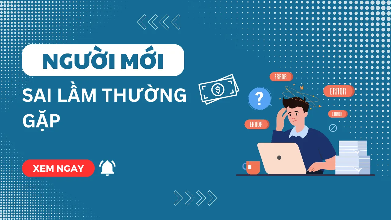 Top các sai lầm thường mắc phải khi làm affiliate marketing