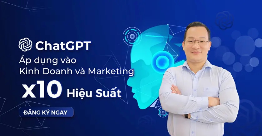Khóa học ứng dụng AI trong Marketing online cho người mới