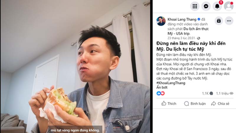 Mẫu content hay về trải nghiệm du lịch, ẩm thực