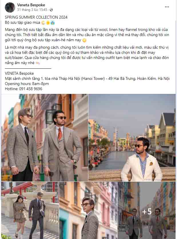 hướng dẫn về mẫu content hay chiến dịch theo mùa