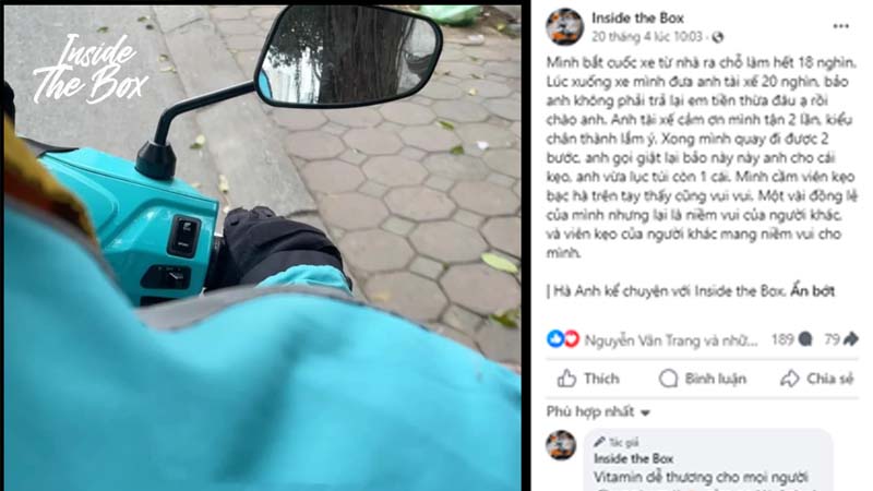 Câu chuyện đời thực được nhiều người theo dõi