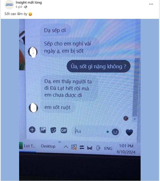 mẫu content hay về chủ đề vui nhộn